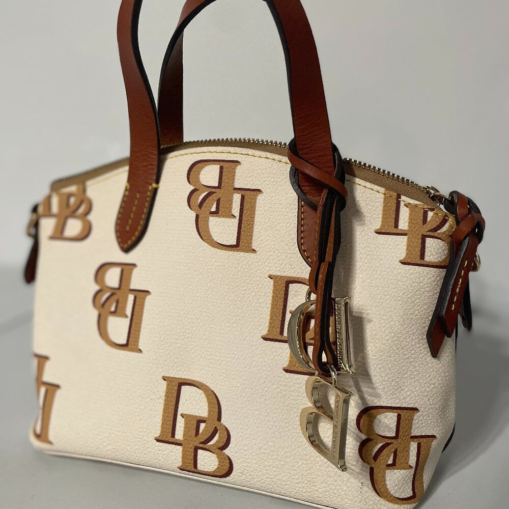 Dooney & Bourke Monogram Handbag - Authentic Leather